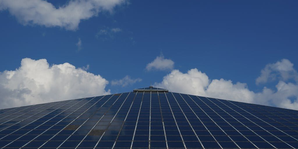 solar panel and battery calculator scene