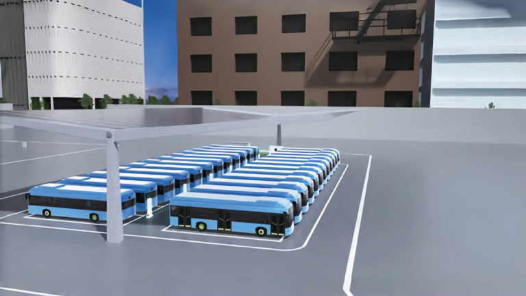 e-bus charging station