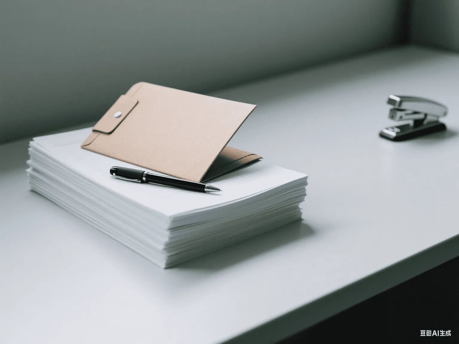 off grid certification documents and badges on table