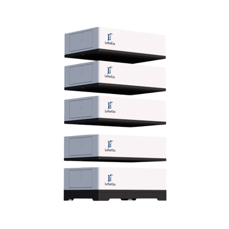5.12KWH LFP stackable battery storage batteries - LeforESS