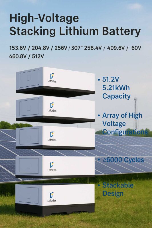 A 10kW hybrid inverter can be paired with a battery pack.