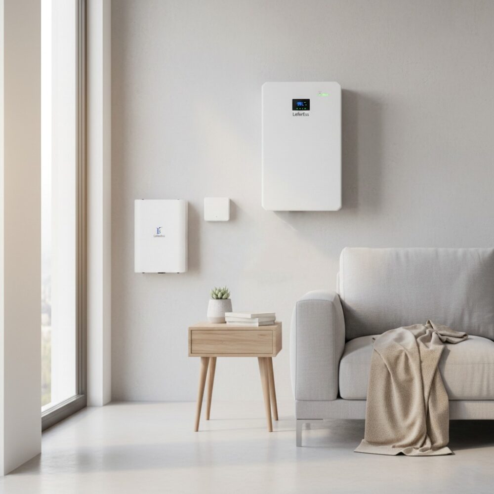 Wall-mounted batteries for home use scenarios