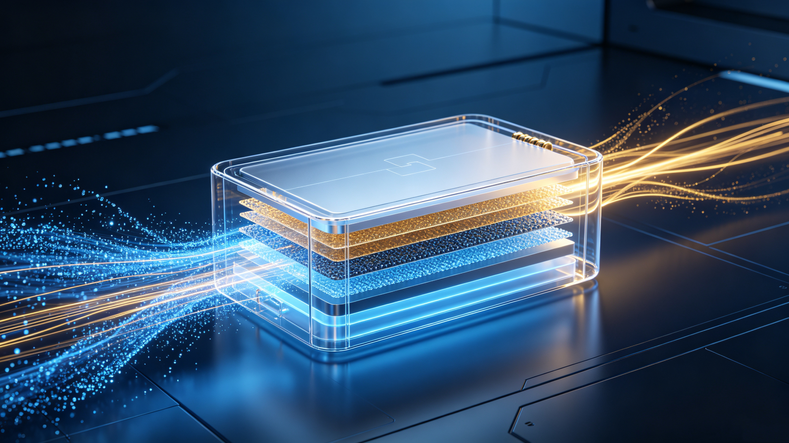 Solid-state battery technology integrated with solar energy storage system